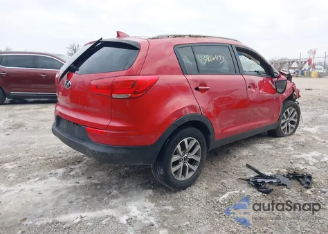 2014 Kia Sportage Lx from USA, damaged, VIN KNDPB3AC9E7547687